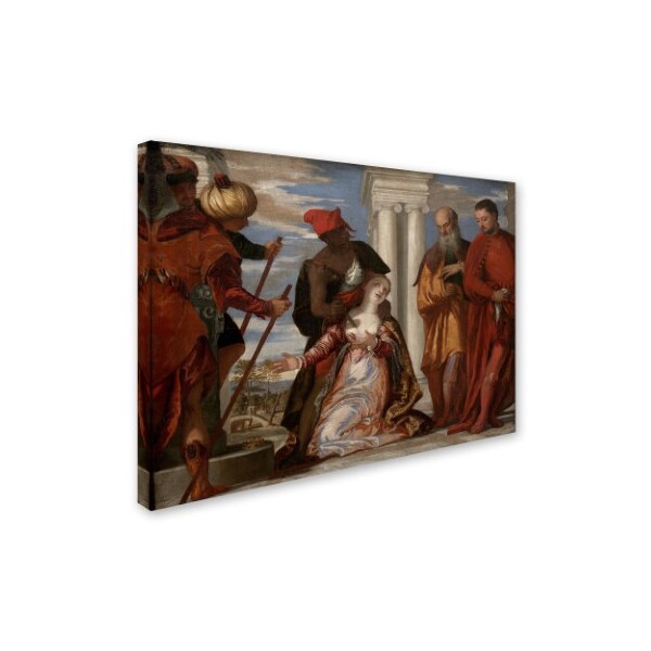 Paolo Veronese 'Martyrdom Of Saint Justina' Canvas Art,18x24